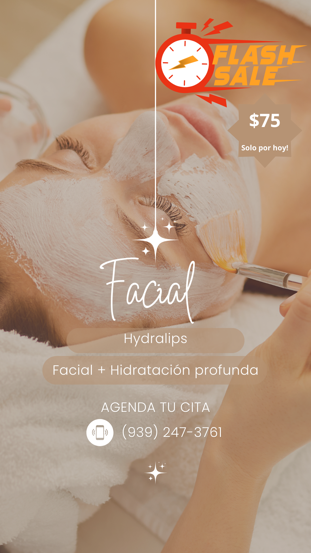 🚨 FLASH SALE SOLO POR HOY 🚨 Facial + Hydralips