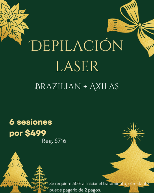 Depilación Láser (Brazilian + Axilas)