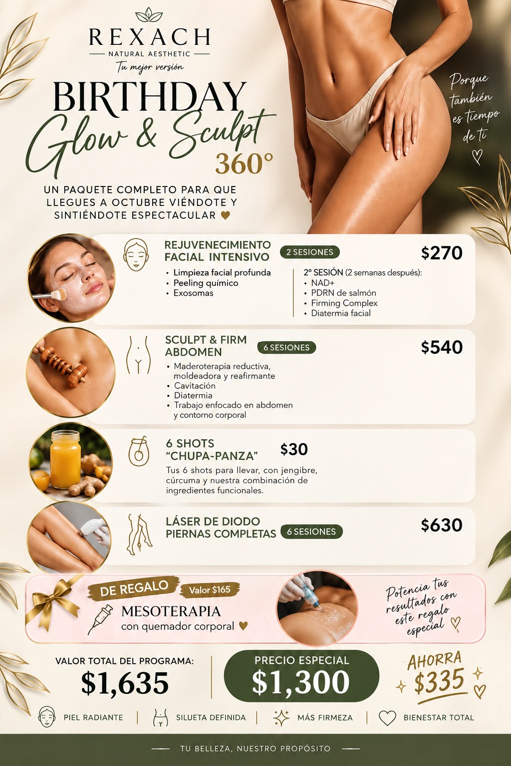 Birthday Glow & Sculpt 360º